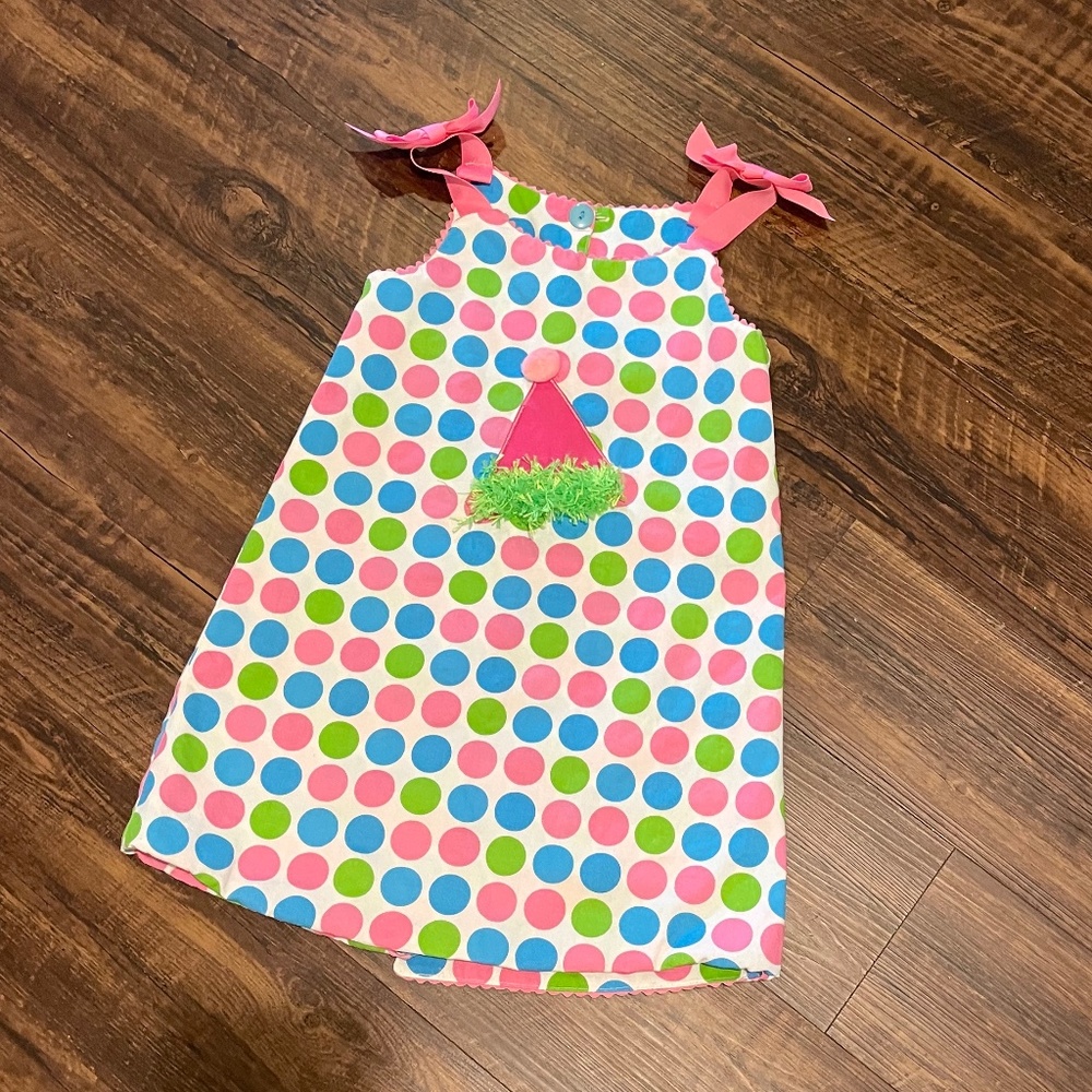 PEACHES AND CREAM - BIRTHDAY PARTY DRESS